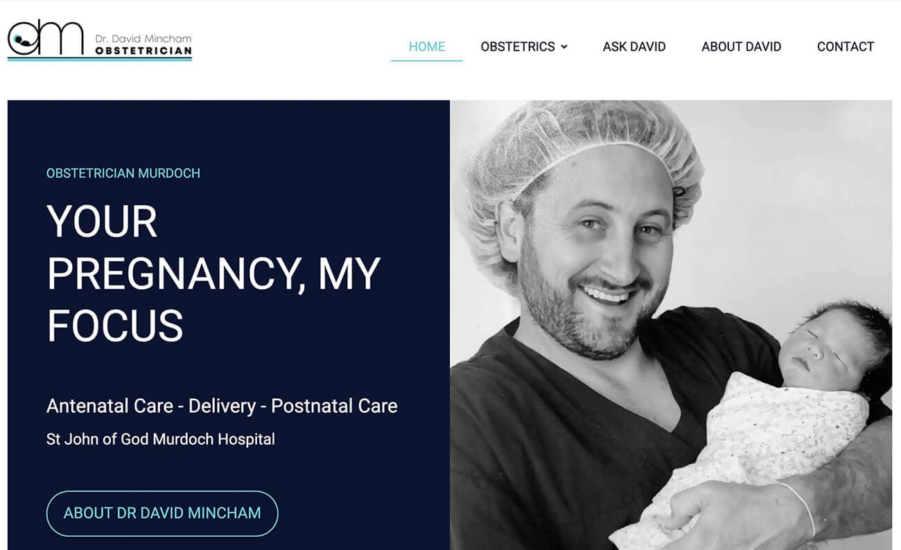 Digital Practice OB-GYN - Dr David Mincham