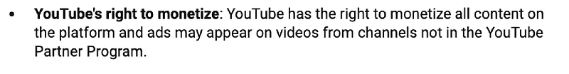 Video hosting you tube monetise
